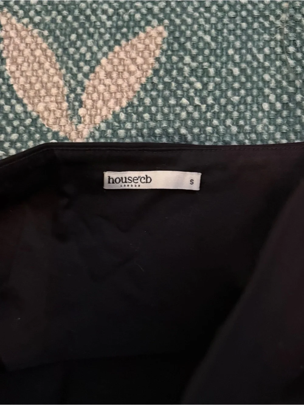 HOUSE OF CB 'Avalon' Black High Waist Trousers/Sz Small US 4-6 - Picture 7 of 11